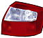 Задние фонари Audi A4 B6 01- красные / хром AI0A401-740-R + AI0A401-740-L 8E5945217 + 8E5945218 -- Фотография  №2 | by vonard-tuning
